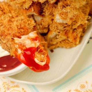 Bánh mì nướng muối ớt siêu chà bông