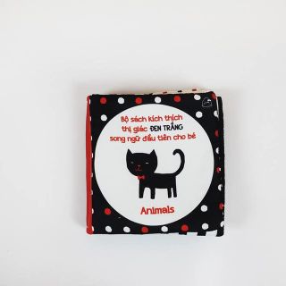 SÁCH VẢI KÍCH THÍCH THỊ GIÁC SONG NGỮ ĐẦU TIÊN Ở VIỆT NAM 1 Bộ 4 Quyển
