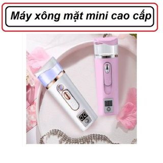 Máy Xịt Khoáng Xông Mặt Nano Mini Đo Độ Ẩm Da giá sỉ