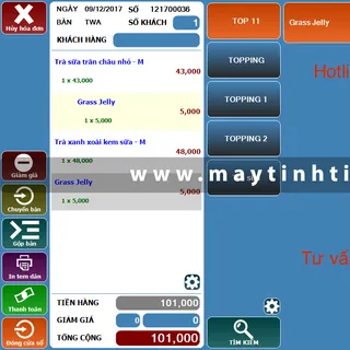 PHẦN MỀM BÁN HÀNG GIÁ RẺ CHO QUÁN TRÀ SỮA