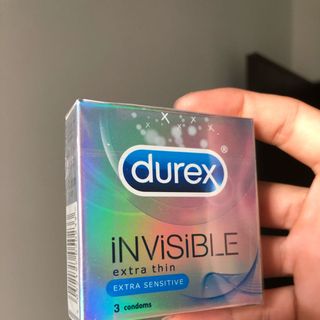 Bao cao su durex invisible nhỏ hộp 3