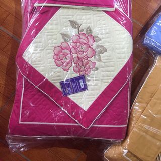 Bộ chăn ga satin