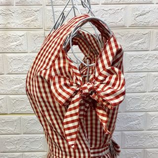 Sỉ đầm mẹ và bé kẻ sọc caro đỏ