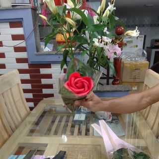 Hoa Hồng Sáp Thơm Giá 1 Bông