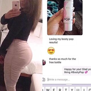 Kem nở mông Booty pop