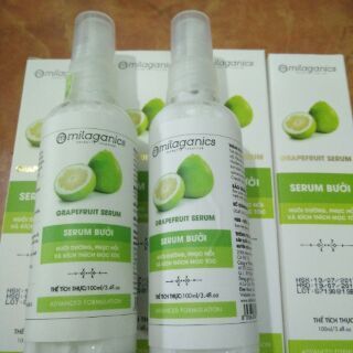 Chai Serum Bưởi Milaganics 100ml