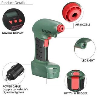 BƠM LỐP XE HƠI TỰ ĐỘNG AIR DRAGON 12V