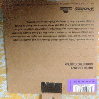 dây guitar Dunlop 80/20 Bronze 11-52