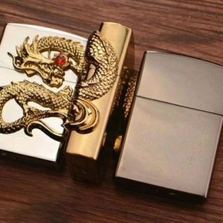 ZIPPO RỒNG NGẬM NGỌC