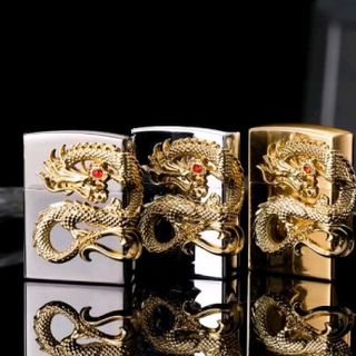 ZIPPO RỒNG NGẬM NGỌC