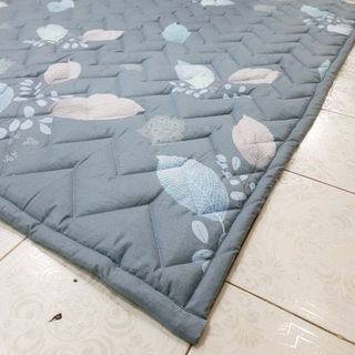 Nệm trải sàn kiêm đệm trả giường cotton lụa 160200cm