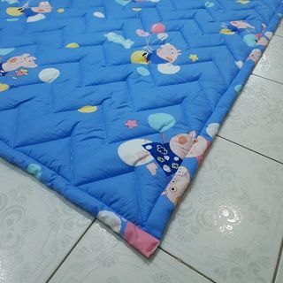 Nệm trải sàn kiêm đệm trả giường cotton lụa 160200cm