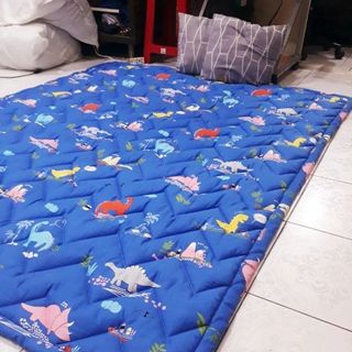 Nệm trải sàn kiêm đệm trả giường cotton lụa 160200cm