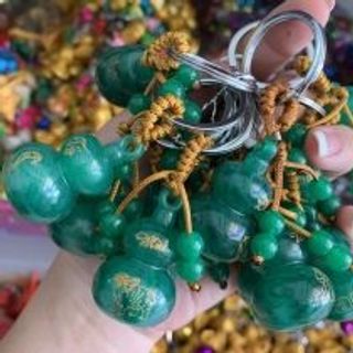 MÓC KHÓA HỒ LÔ XANH 12 CON GIÁP BÌNH AN