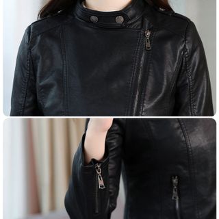 Áo Khoác Da Nữ VEST Kiểu