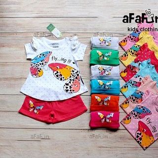 Bộ Sọt Bé Gái Cánh Bướm