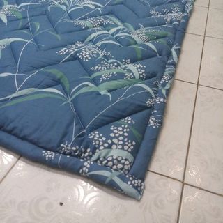 Nệm trải sàn kiêm đệm trải giường cotton lụa 180200cm