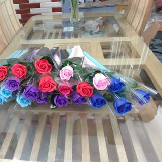 Hoa hồng sáp thơm lẻ bông