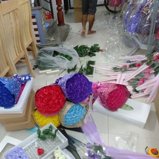 Hoa hồng sáp thơm lẻ bông