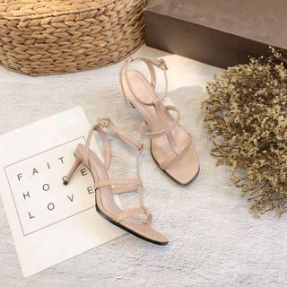Giày sandal dây cực đẹp gót 7p