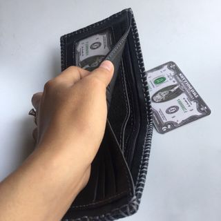 VÍ DA BÒ VÂN CÁ SẤU MAY VIỀN
