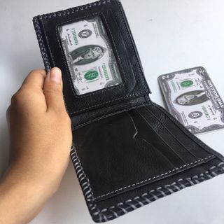 VÍ DA BÒ VÂN CÁ SẤU MAY VIỀN