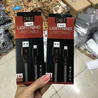 cáp sạc nhanh 2 mét cho điện thoại