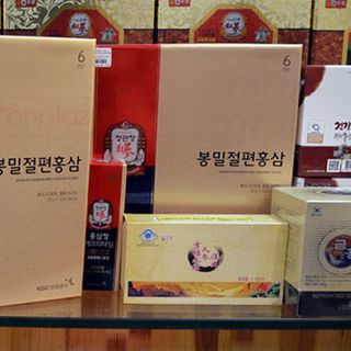 Hồng sâm tẩm mật ong chính phủ KGC hộp 240g