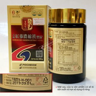 POCHEON cao hồng sâm cao ly 100 hàn quốc