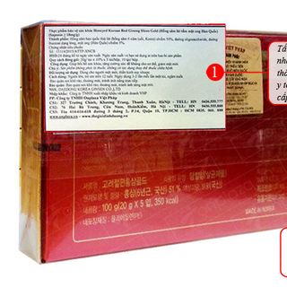Hồng Sâm hàn quốc lát tẩm mật ong KGS 100g NS032