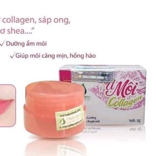 Ủ môi colagen