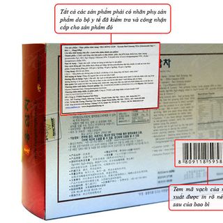 Trà hồng sâm bổ gan Deadong Hàn Quốc