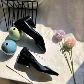 Giày bít bóng gót 4p dễ đi và sang trọng