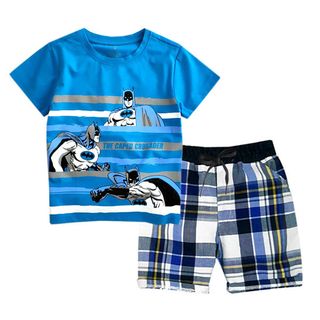 Bộ TEO Kids bé trai Batman quần carô BBT-2705G-79ỉ​ giá bán buôn