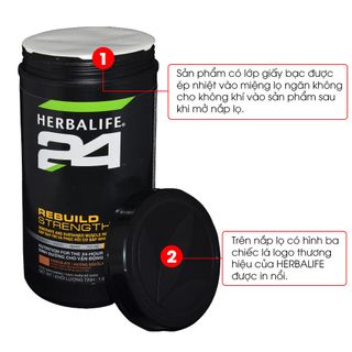 Herbalife 24 Rebuild Trength giúp phục hồi cơ bắp H027