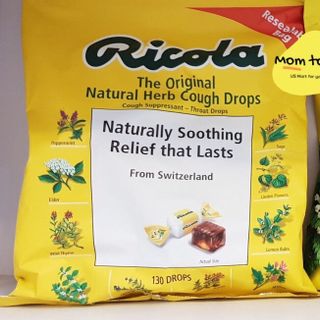 Kẹo ngậm thông cổ Ricola hương thảo mộc 130 viên