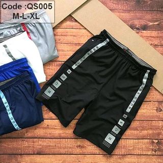 QS005 -Quần thể thao nam viền chữ dọc