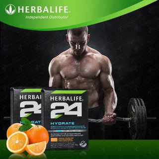 Hỗn hợp dinh dưỡng Herbalife 24 Hydrate hương cam dành cho vận động viên