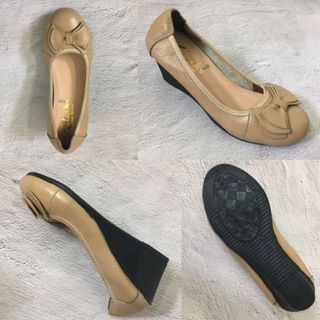 Giày búp bê da bò thật êm mềm phom chuẩn