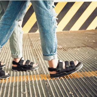 sandal nam nữ 6212 trắng giá sỉ