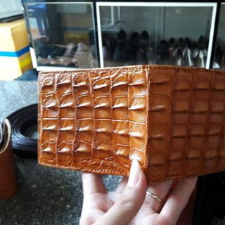 Ví nam ngang cá cá sấu