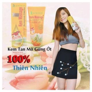 Kem tan mỡ gừng ớt