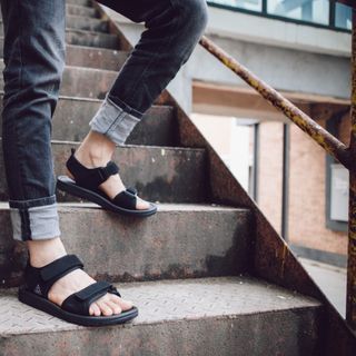 sandal nam nữ mã 337 đen