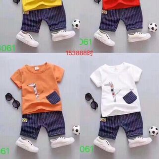 bộ đồ cá tính cho bé trai