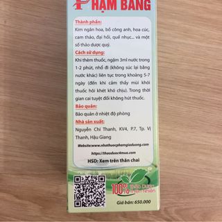 Cai thuốc lá Phạm Bằng mẫu mới check mã vạch
