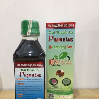 Cai thuốc lá Phạm Bằng mẫu mới check mã vạch