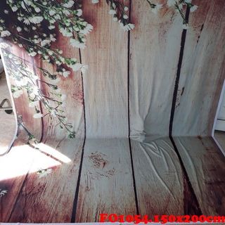 Vải phông nền hoa lá FO1054