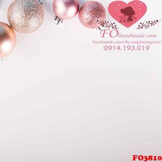 Vải phông nền giáng sinh FO3810