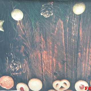 Vải phông nền giáng sinh FO03