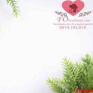 Vải phông nền hoa lá FO2906